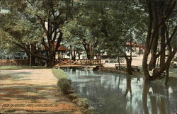 Scenic View in Paxtang Park Harrisburg, PA Postcard Postcard