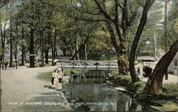 Paxtang Creek, Paxtang Park Harrisburg, PA Postcard Postcard