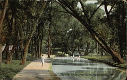 The Lake in Paxtang Park Postcard