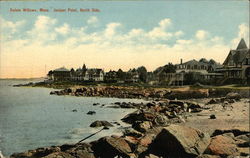 Juniper Point, North Side, Salem Willows Postcard