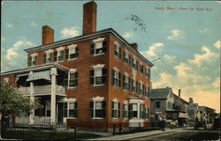 Homes for Aged Men Salem, MA Postcard Postcard