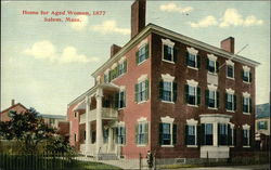 Home for Aged Women - 1877 Postcard