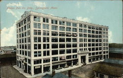 Phelps Pub. Co. Building Springfield, MA Postcard Postcard