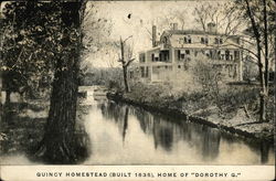 Quincy Homestead, Home of Dorothy Q Massachusetts Postcard Postcard