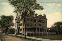 Samoset House Plymouth, MA Postcard Postcard