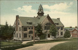 Northfield Seminary - Stone Hall East Northfield, MA Postcard Postcard