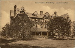 Lawrence House, Smith College Northampton, MA Postcard Postcard