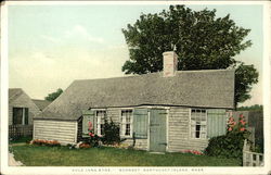 Auld Lang Syne, Sconset Nantucket, MA Postcard Postcard