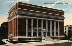 Masonic Temple Postcard