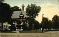 Public Library Postcard