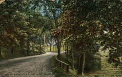 North Road, M.A.C Amherst, MA Postcard Postcard