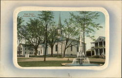 East Street Amherst, MA Postcard Postcard