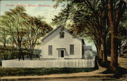 Quaker Meeting House Amesbury, MA Postcard Postcard