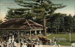 Entrance Station at Brookside Park Postcard