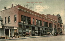 Webbs Block Postcard