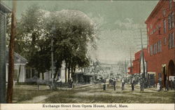 Exchange Street from Opera House Postcard