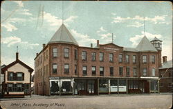 Academy of Music Athol, MA Postcard Postcard