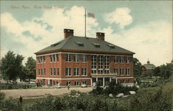 River Bend School Postcard