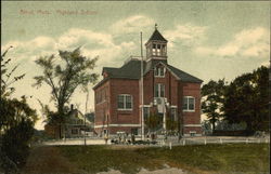 High School and Grounds Athol, MA Postcard Postcard