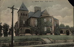 High School Athol, MA Postcard Postcard