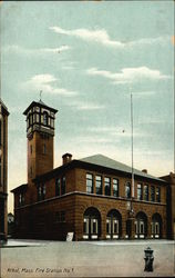 Fire Station No. 1 Postcard