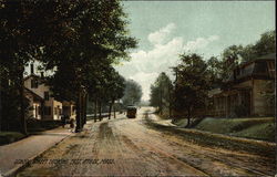 School Street looking East Postcard