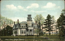 Sawyer Mansion Postcard