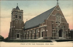 Church of Our Lady Immaculate Athol, MA Postcard Postcard