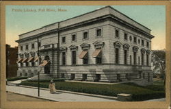 Public Library Postcard