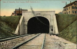 Gano St. Entrance, New Tunnel Postcard