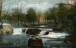 Falls at Hunts Mills Postcard