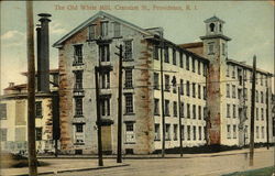 The Old White Mill, Cranston St Providence, RI Postcard Postcard