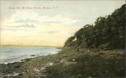 Along the Mt. Hope Shore Bristol, RI Postcard Postcard