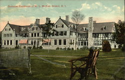 Summer Residence of W. L. McKee Postcard