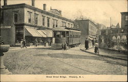 Broad Street Bridge Postcard