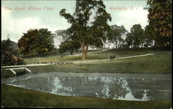 The Pond at Wilcox Park Postcard