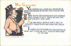 Mr Gayoldboy Drinking Postcard Postcard