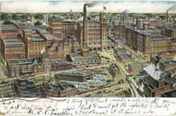 The Anheuser Busch Plant St. Louis, MO Postcard Postcard