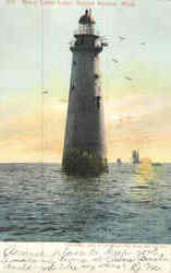 Minot Ledge Light Postcard