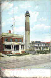 Light House Atlantic City, NJ Postcard Postcard