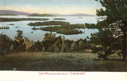 Lake Winnipesaukee From Lakewood Postcard