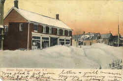 Winter Scene Postcard