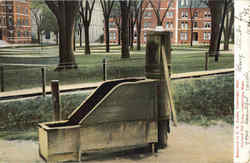 Harvard Old Pump Postcard