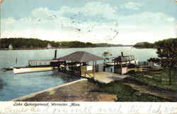 Lake Quinsigamond Postcard