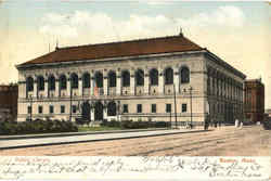 Public Library Postcard