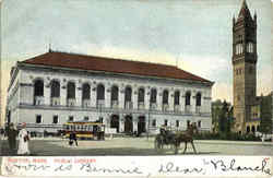 Public Library Postcard