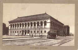 Public Library Postcard