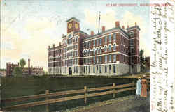 Clark University Postcard