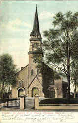 St. Mary's R. C. Church Postcard