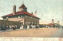 State Bath House Postcard